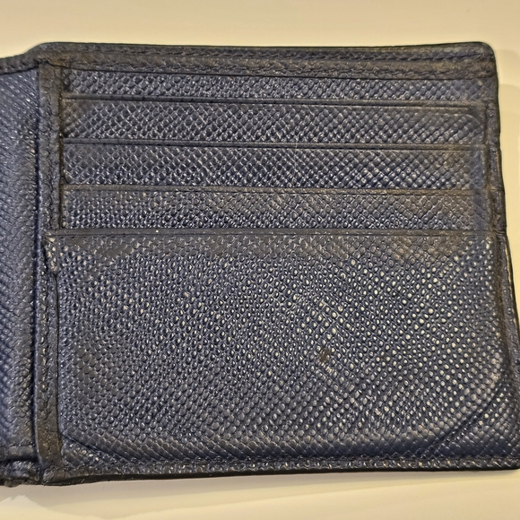 Prada Men's Anthracite Saffiano Leather Bifold Wallet - Picture 8 of 15